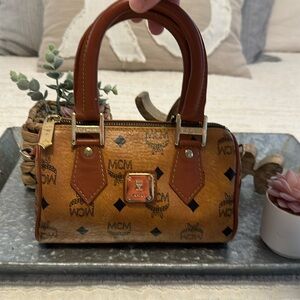 MCM Mini Boston Bag